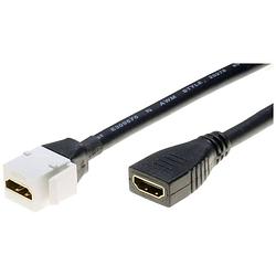 Foto van Lyndahl hdmi av adapterkabel [1x hdmi-bus - 1x hdmi-bus] 0.2 m zwart