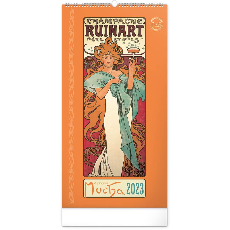 Foto van Alphonse mucha kalender 2023