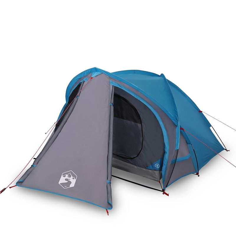 Foto van Vidaxl tent 2-persoons 320x140x120 cm 185t taft blauw