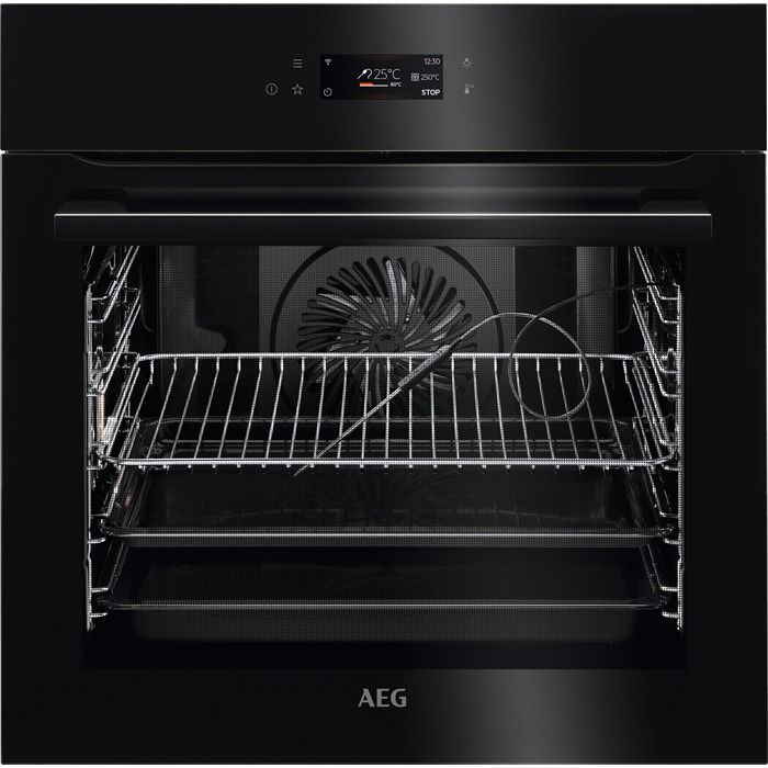 Foto van Aeg bpe748380b inbouw oven zwart