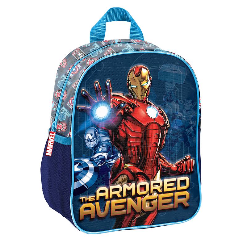 Foto van Marvel avengers peuterrugzak armored 3d - 28 x 22 x 10 cm - polyester