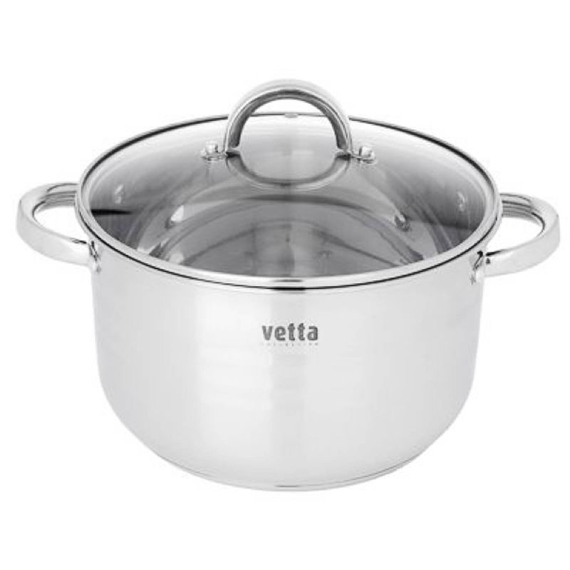 Foto van Vetta fulton kookpan ø24 cm - 5,4 liter - glazen deksel