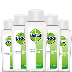 Foto van Dettol handgel - op basis van alcohol - handgel x5