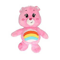 Foto van Pluche troetelbeertje knuffel roze 21 cm - knuffelpop