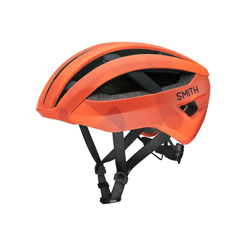 Foto van Smith - network helm mips matte cinder haze