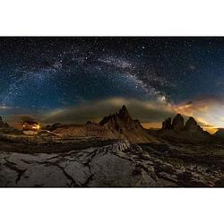 Foto van Wizard+genius galaxy dolomites vlies fotobehang 384x260cm 8-banen