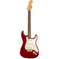 Foto van Squier classic vibe 60s stratocaster candy apple red