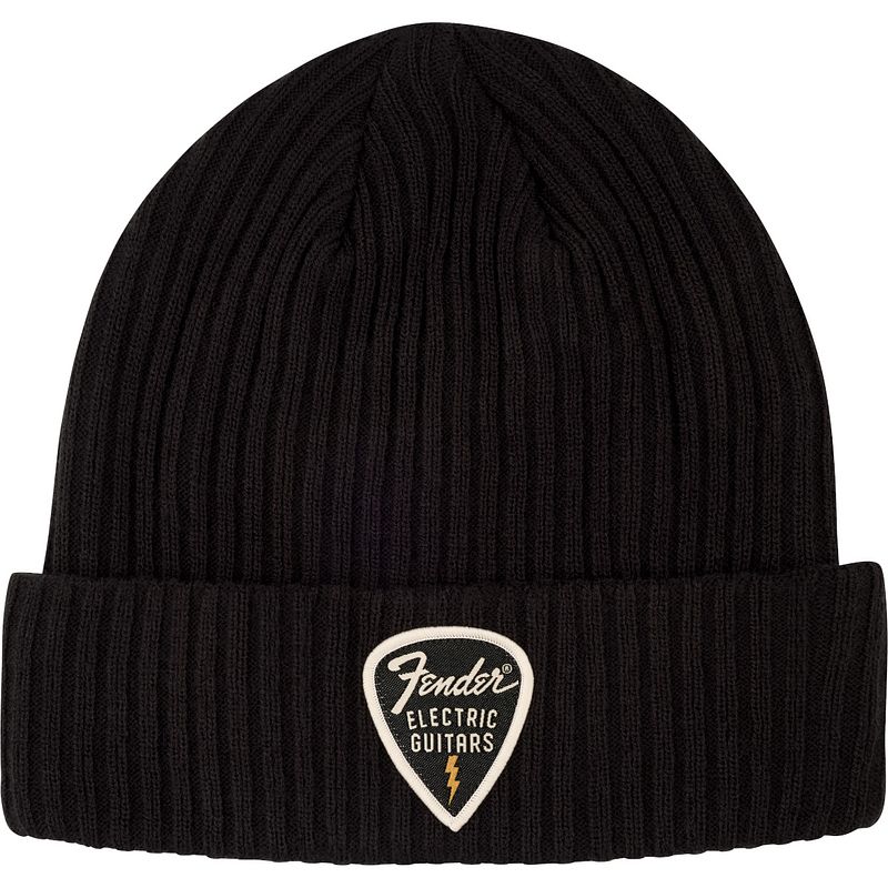 Foto van Fender pick patch ribbed beanie muts