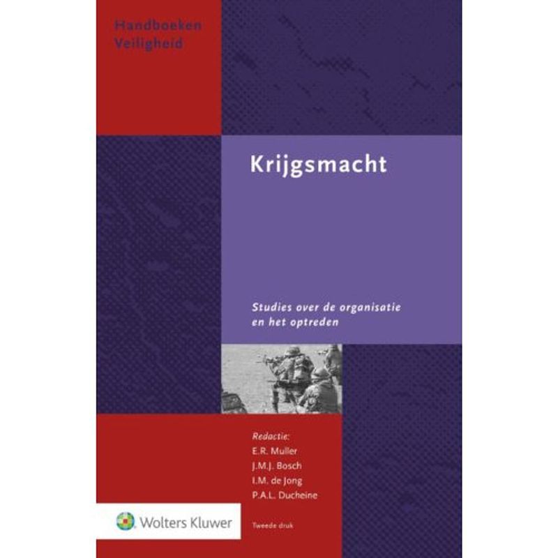 Foto van Krijgsmacht - handboeken veiligheid