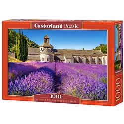 Foto van Castorland legpuzzel lavender field in provence 1000 stukjes