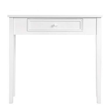 Foto van Sidetable sophie - wit - 76x80x30 cm - leen bakker