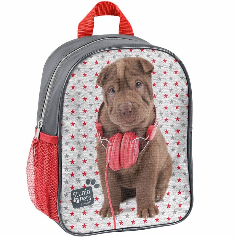 Foto van Studio pets shar-pei - peuter-/kleuterrugzakje - 28 cm - multi