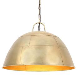 Foto van Vidaxl hanglamp industrieel vintage rond 25 w e27 41 cm messingkleurig