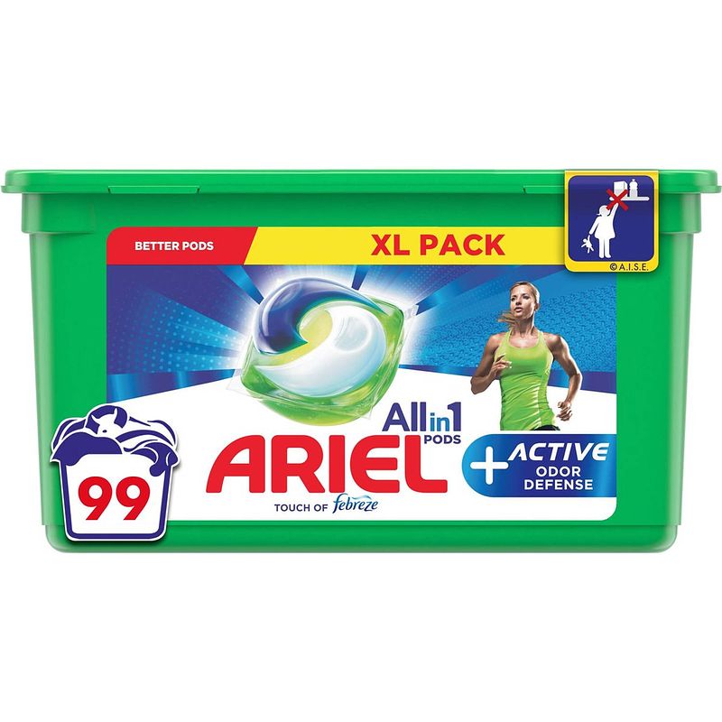 Foto van Ariel all in 1 active geurbestrijding 3x33