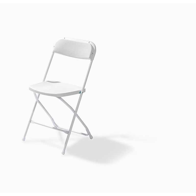 Foto van Foldingchair budget white/white