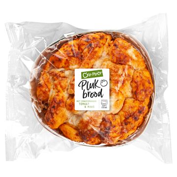 Foto van La place plukbrood met zongedroogde tomaat & kaas 400g bij jumbo