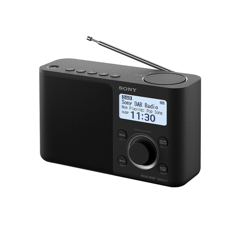 Foto van Sony xdr-s61d dab radio zwart