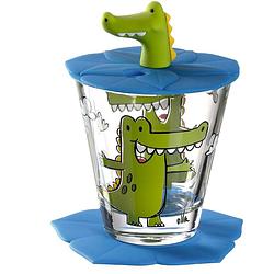 Foto van Leonardo drinkbekerset bambini krokodil 215 ml