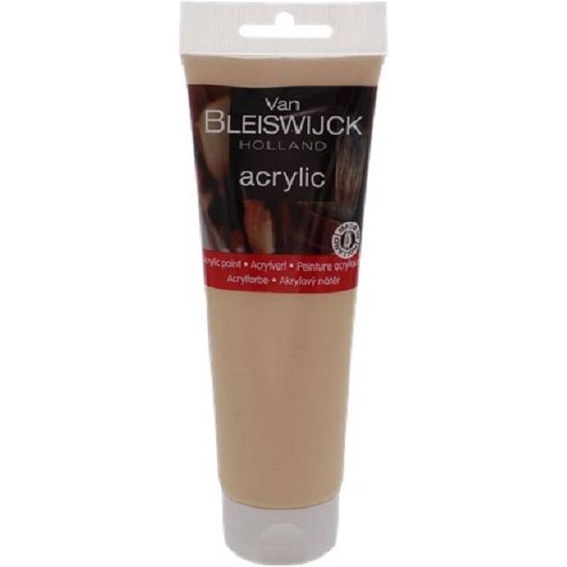 Foto van Acrylverf nude - beige - tube 250 ml