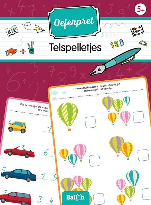 Foto van Telspelletjes 5+ - paperback (9789403212036)