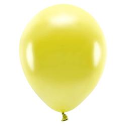 Foto van 300x gele ballonnen 26 cm eco/biologisch afbreekbaar - ballonnen