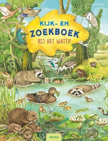 Foto van Kijk en zoekboek - bij het water