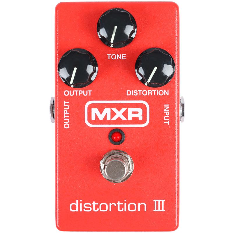 Foto van Mxr m115 distortion iii effectpedaal