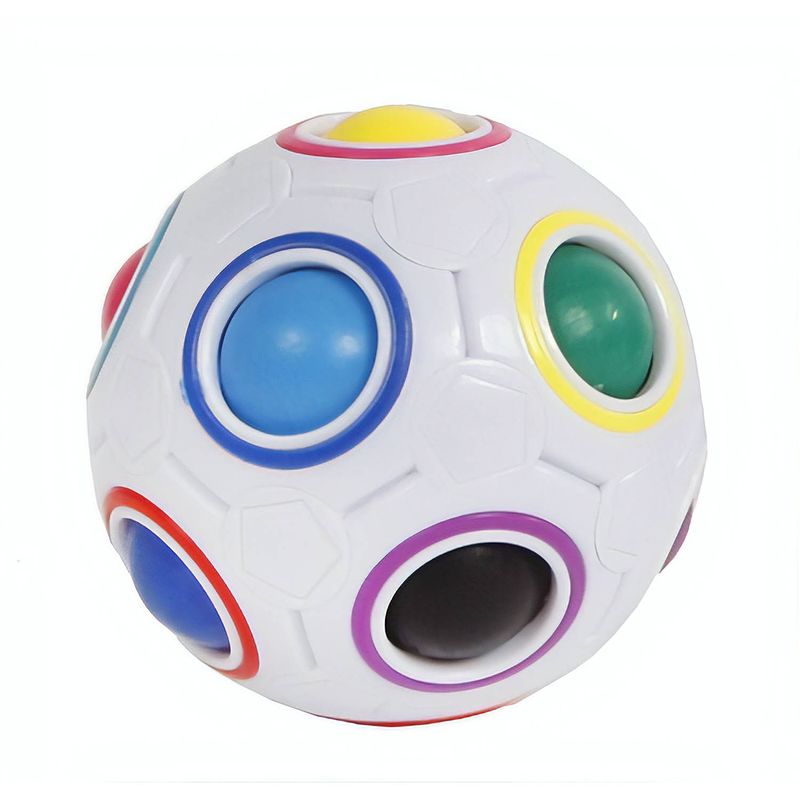 Foto van Brain games breinbreker magische bal 65 mm wit