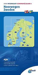 Foto van Anwb*wegenkaart scandinavië/ijsland 4. noorwegen-zweden - pakket (9789018048587)
