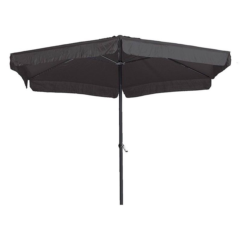 Foto van Garden impressions delta parasol ø300 - donker grijs