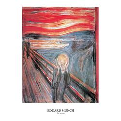 Foto van Edvard munch - the scream kunstdruk 50x70cm