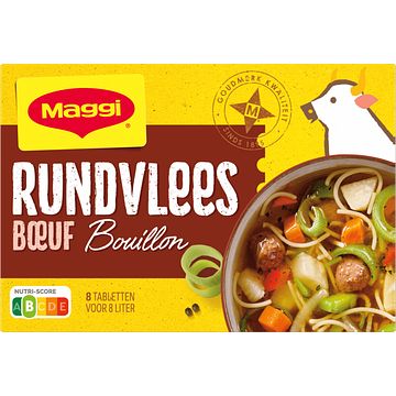 Foto van Maggi rundvlees bouillon tabletten 8 stuks 82g bij jumbo