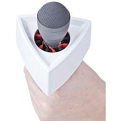 Foto van Rycote triangular white mic flag