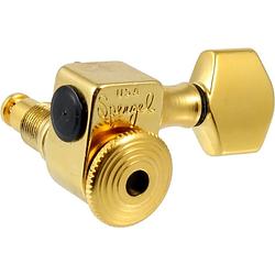 Foto van Sperzel locking tuners 6-in-line gold stemmechanieken voor gitaar (set van 6)