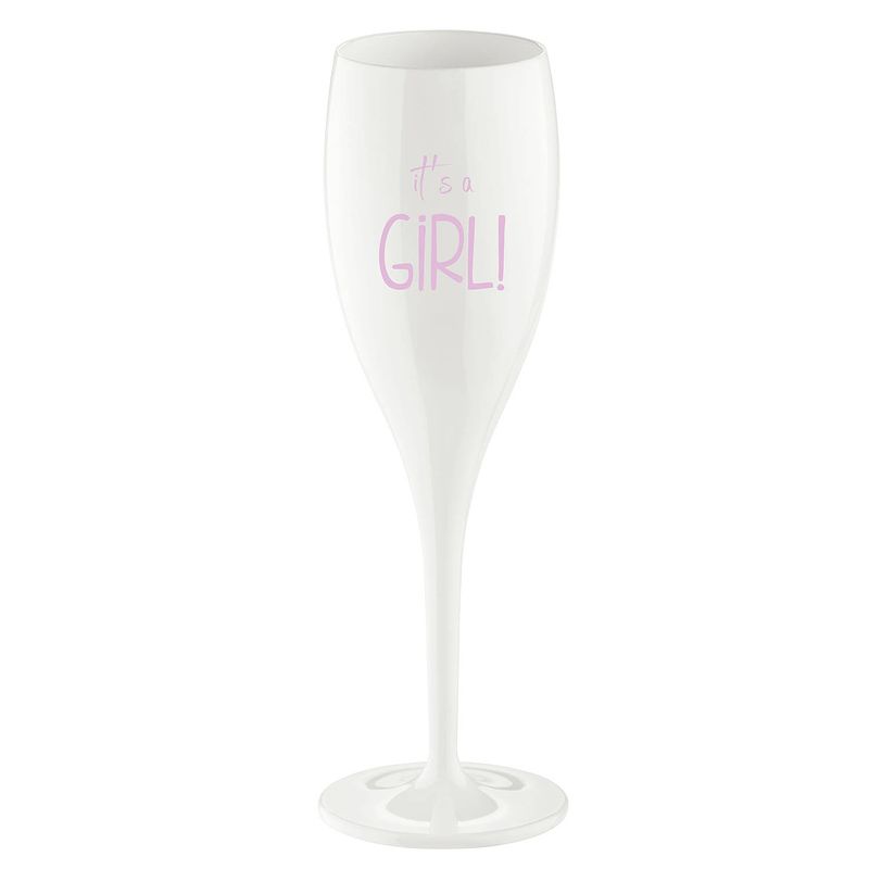 Foto van Champagneglas 'sit's a girl's - koziol cheers no. 1