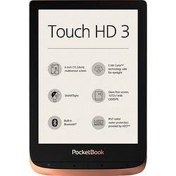 Foto van Pocketbook touch hd 3 ebook-reader 15.2 cm (6 inch) koper, zwart