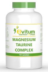 Foto van Elvitum magnesium taurine complex tabletten