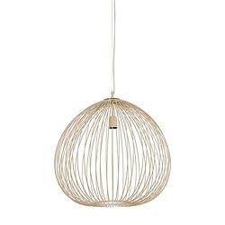 Foto van Light & living - hanglamp rilana - 56x56x55 - wit