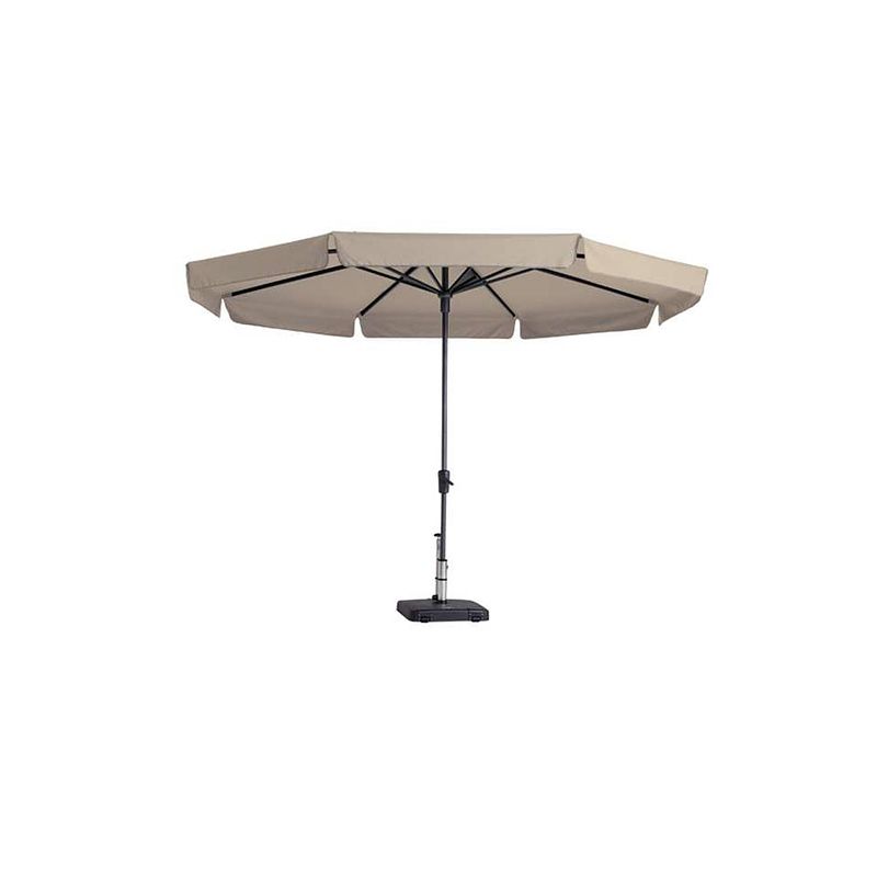 Foto van Madison parasol syros luxe - ecru - ø350 cm