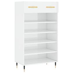 Foto van The living store schoenenkast - elegant - 60 x 35 x 105 cm - hoge kwaliteit - opbergruimte