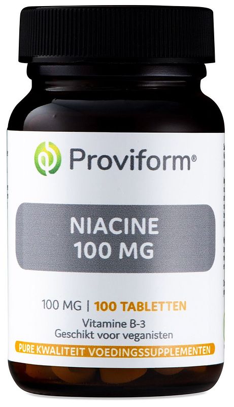 Foto van Proviform niacine 100mg tabletten 100st