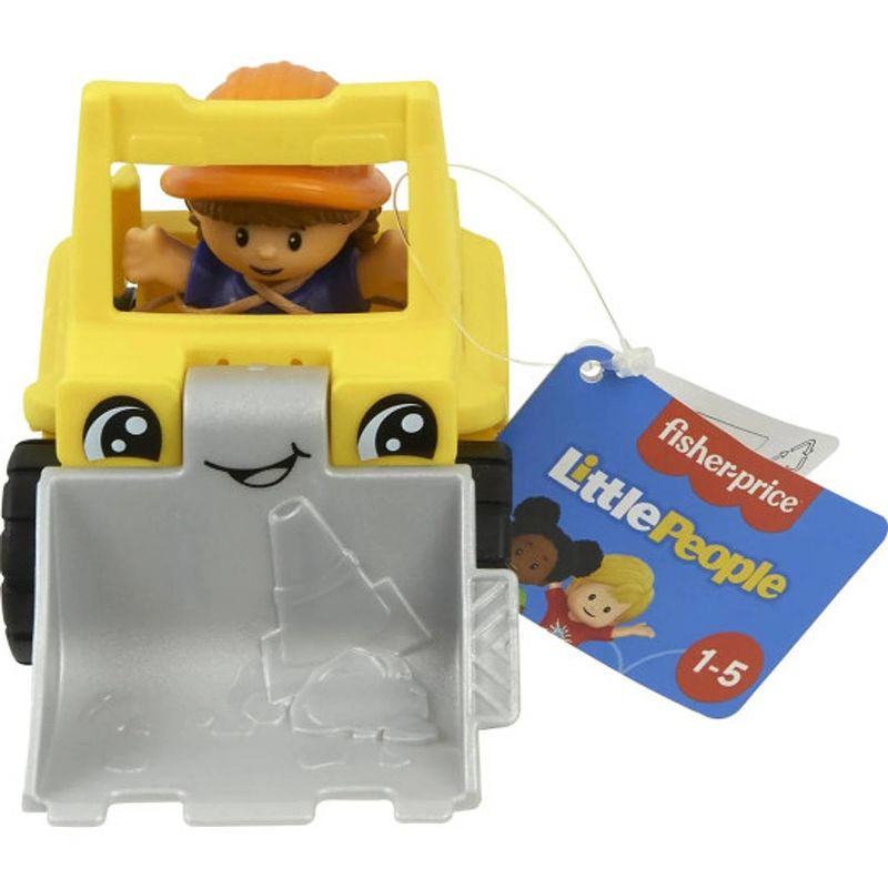 Foto van Fisher price little people voertuig - bulldozer