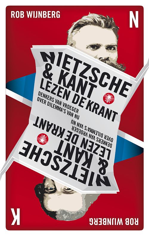 Foto van Nietzsche en kant lezen de krant - rob wijnberg - ebook (9789023442691)