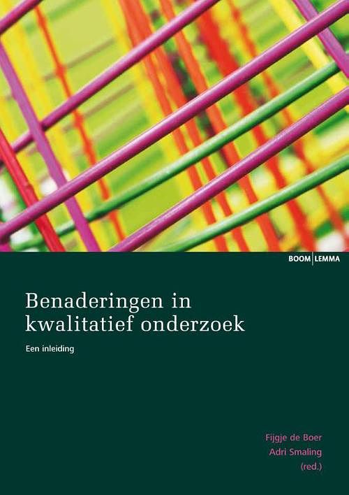 Foto van Benaderingen in kwalitatief onderzoek - - ebook