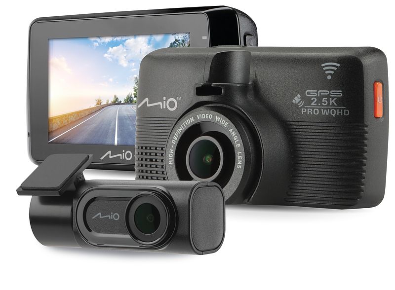 Foto van Mio mivue 798d pro dashcam zwart