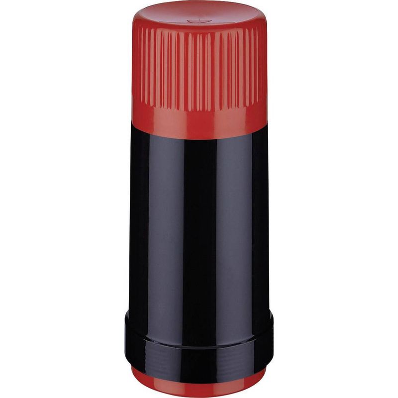 Foto van Rotpunkt max 40, electric cardinal thermosfles zwart, rood 250 ml 401-16-11-0