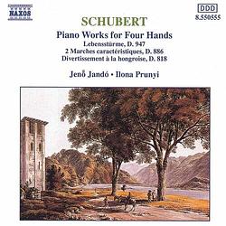 Foto van Schubert: piano works for four hands - cd (4891030505551)