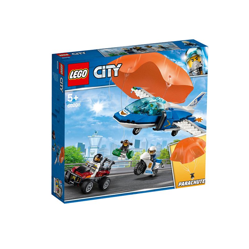 Foto van Lego city luchtpolitie parachute-arrestatie 60208