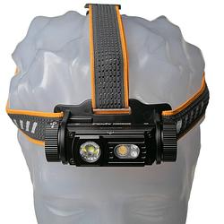Foto van Fenix hm60r hoofdlamp fehm60r oplaadbare hoofdlamp, 1200 lumen, aluminium, kunststof