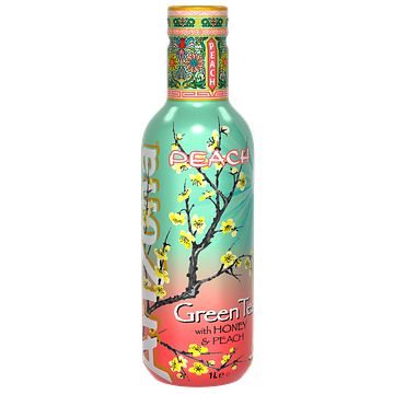 Foto van Arizona green tea peach 1l bij jumbo